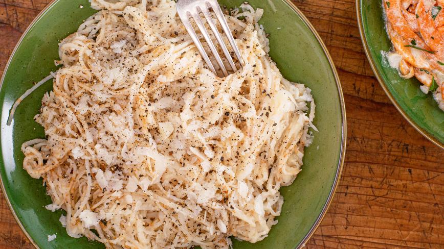 celery cacio e pepe