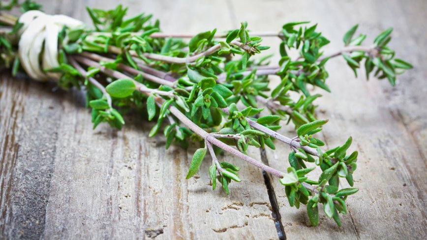 A bunch of thyme.