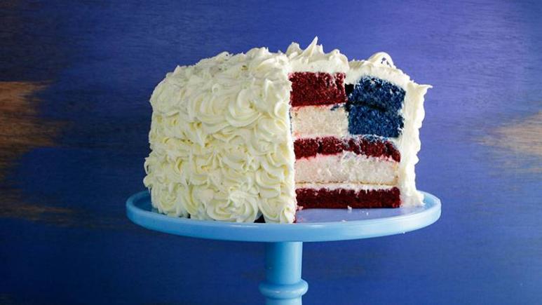 flag cake