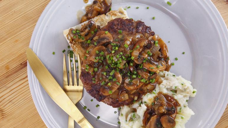 salisbury steak burger