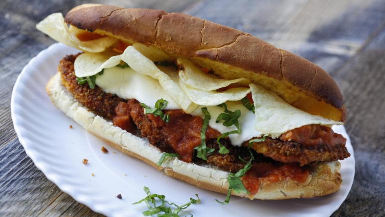 Squash Parm Sandwich