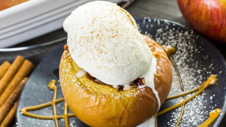 baked stuffed apple