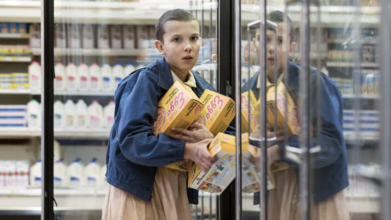 Eleven with Eggos Stranger Things Season 1