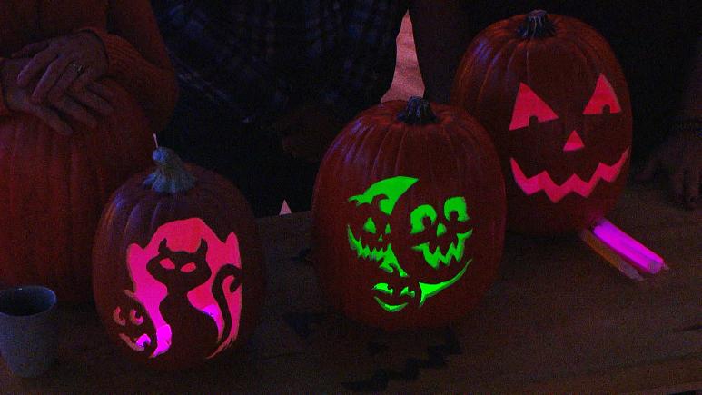 foam jack o lanterns