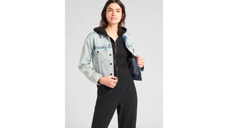 athleta denim jacket