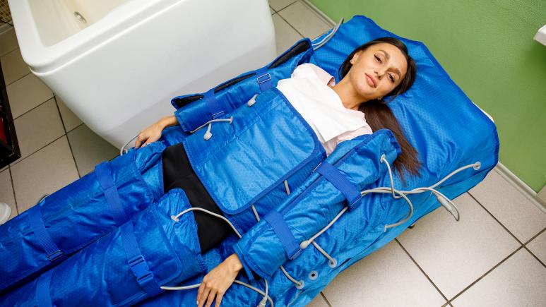 lymphatic massage suit