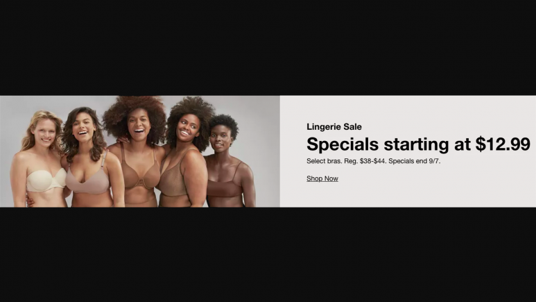 Macy's Lingerie Sale