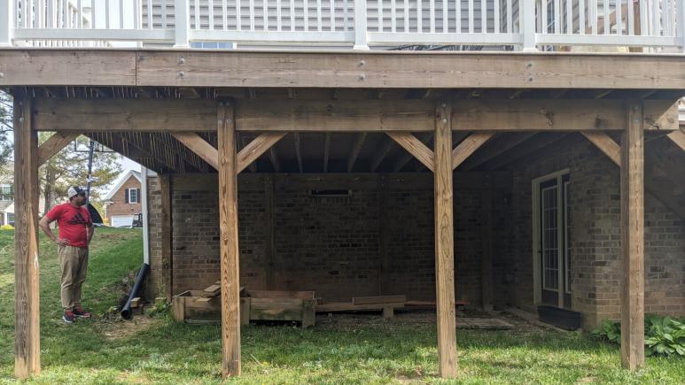 Back Patio Before Photo