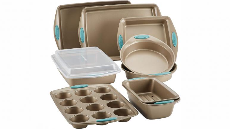 rachael ray blue bakeware set